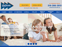 Tablet Screenshot of daltonphc.com